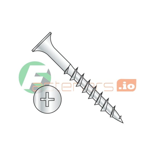 Newport Fasteners Deck Screw, #10 x 4 in, Steel, Flat Head, Phillips Drive, 1000 PK 110160-1000 - main